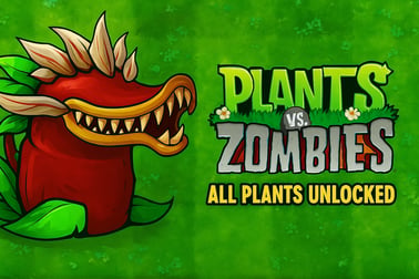 Plants Vs Zombies All Plants Unlocked